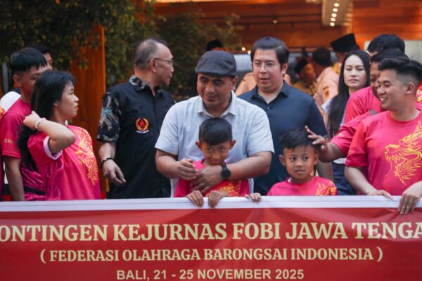 Wagub Jateng Lepas Kontingen Barongsai Ikuti Kejurnas di Bali, Ingatkan Kebersamaan dan Kekompakan