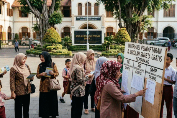 Atasi Keterbatasan Sekolah Negeri, Pemkot Semarang Perkuat Program Sekolah Swasta Gratis